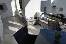 Apartamento en Mijas Costa - Fantastico apartamento de 2 dormitorios y dos baños en el complejo en primera línea de mar de Playa Lucera, entre Fuengirola y Marbella. Costa del Sol. CS126