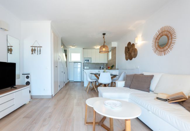 Casa en Mijas Costa - En la playa - Adosado con vista al mar - 2 dormitorios - Dona Lola BEACH Resort - entre Marbella y La Cala de Mijas - Sandra - CS111 Casa en Mijas Costa - En la playa - Adosado con vista al mar - 2 dormitorios - Dona Lola BEACH Resort - entre Marbella y La Cala de Mijas - Sandra - CS111