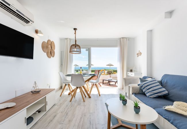 Apartamento en Mijas Costa - Encantadora propiedad frente a la playa de 2 dormitorios y 2 baños en Urb. Rocas del Mar, Riviera del Sol, entre Fuengirola y Marbella CS200 Apartamento en Mijas Costa - Encantadora propiedad frente a la playa de 2 dormitorios y 2 baños en Urb. Rocas del Mar, Riviera del Sol, entre Fuengirola y Marbella CS200