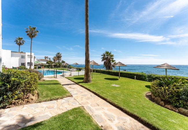 Apartamento en Mijas Costa - Encantadora propiedad frente a la playa de 2 dormitorios y 2 baños en Urb. Rocas del Mar, Riviera del Sol, entre Fuengirola y Marbella CS200 Apartamento en Mijas Costa - Encantadora propiedad frente a la playa de 2 dormitorios y 2 baños en Urb. Rocas del Mar, Riviera del Sol, entre Fuengirola y Marbella CS200