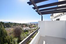 Terraza. Vistas al mar. Riviera del Sol. Mijas Costa. Costa del Sol