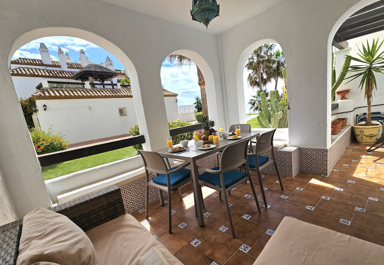 Apartamento en Mijas Costa - Bonito apartamento. Complejo en primera linea de playa CS210