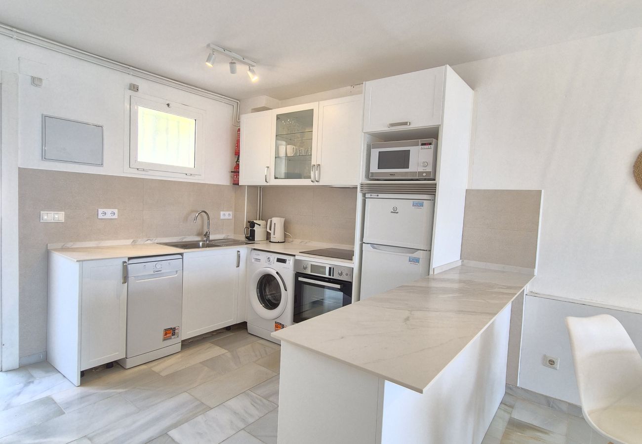 Appartement à Mijas Costa - Duplex sur la plage -  Vue Mer - 2 chambres - Dona Lola BEACH Resort - entre Marbella et La Cala de Mijas - Micaela - CS148 Appartement à Mijas Costa - Duplex sur la plage -  Vue Mer - 2 chambres - Dona Lola BEACH Resort - entre Marbella et La Cala de Mijas - Micaela - CS148