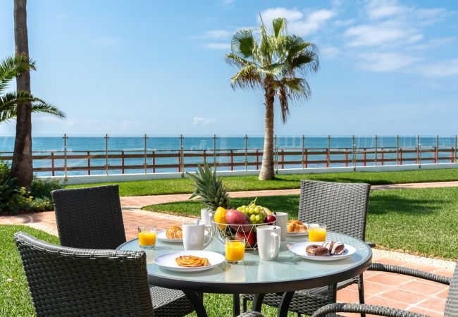 House in Mijas Costa - Beach front house - Full SEA View - Dona Lola BEACH Resort - Between MARBELLA and La Cala de Mijas - 2 bedrooms - CS120 House in Mijas Costa - Beach front house - Full SEA View - Dona Lola BEACH Resort - Between MARBELLA and La Cala de Mijas - 2 bedrooms - CS120