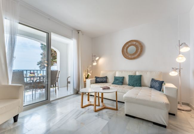Apartment in Mijas Costa - BEACH Front duplex - Full SEA view - Dona Lola BEACH Resort - between MARBELLA and la Cala de Mijas - 2 bedrooms - CS148 Apartment in Mijas Costa - BEACH Front duplex - Full SEA view - Dona Lola BEACH Resort - between MARBELLA and la Cala de Mijas - 2 bedrooms - CS148