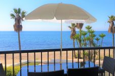 Terrace. Sea views. Front line beach. La Cala de Mijas. Calahonda. Costa del Sol