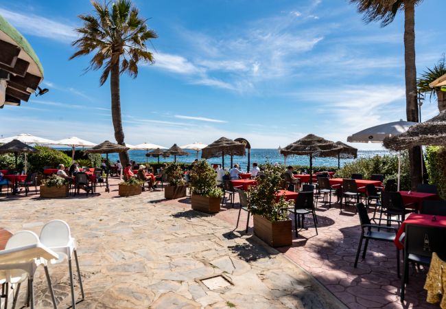 Apartment in Mijas Costa - BEACH Front property - SEA view - between MARBELLA and La Cala de Mijas - 2 bed. 2 bath. - Rocas del Mar - Riviera del Sol - Ref. CS200 Apartment in Mijas Costa - BEACH Front property - SEA view - between MARBELLA and La Cala de Mijas - 2 bed. 2 bath. - Rocas del Mar - Riviera del Sol - Ref. CS200