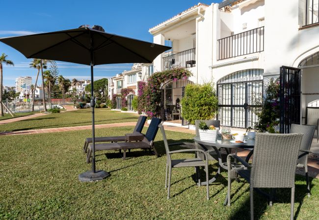 House in Mijas Costa - Front BEACH house - Full SEA view - Dona Lola BEACH Resort - between MARBELLA and La Cala de Mijas - 2 bedrooms - Ref.: CS183 House in Mijas Costa - Front BEACH house - Full SEA view - Dona Lola BEACH Resort - between MARBELLA and La Cala de Mijas - 2 bedrooms - Ref.: CS183