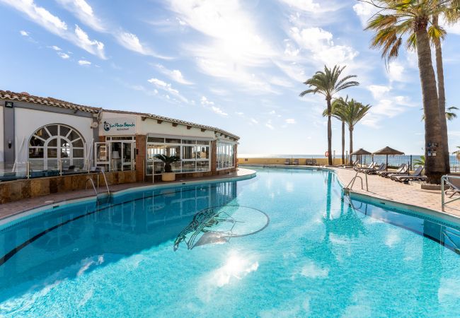 Apartment in Mijas Costa - BEACH Front duplex - Full SEA View - Dona Lola BEACH Resort - between MARBELLA and La Cala de Mijas - Ref. CS199 Apartment in Mijas Costa - BEACH Front duplex - Full SEA View - Dona Lola BEACH Resort - between MARBELLA and La Cala de Mijas - Ref. CS199