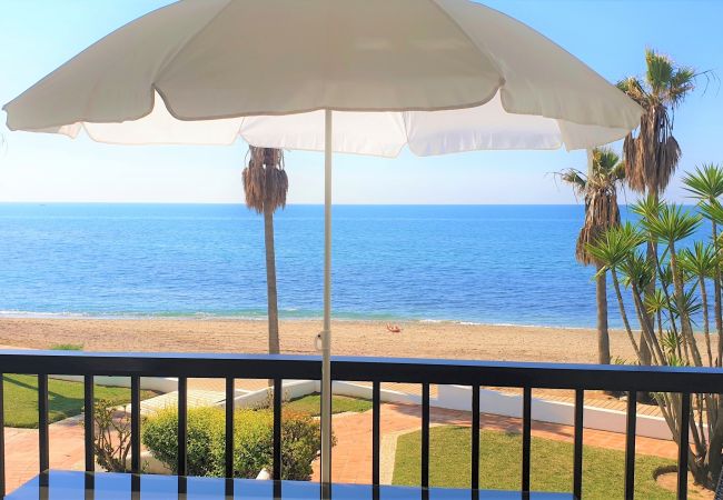 Apartment in Mijas Costa - BEACH Front duplex - Full SEA View - Dona Lola BEACH Resort - between MARBELLA and La Cala de Mijas - Ref. CS199 Apartment in Mijas Costa - BEACH Front duplex - Full SEA View - Dona Lola BEACH Resort - between MARBELLA and La Cala de Mijas - Ref. CS199