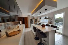 Independent kitchen. Modern. Private villa. Benalmadena Pueblo. Malaga. Costa del Sol