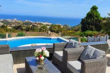 Terrace. Private villa. Pool. Benalmadena Pueblo. Malaga Costa del Sol