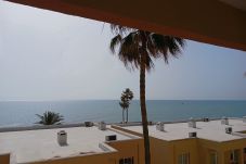 Terrace. Sea views. Front line beach. Doña Lola. Calahonda. La Cala de Mijas. Costa del Sol